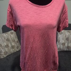 Maurices Pink Short Sleeve Tee